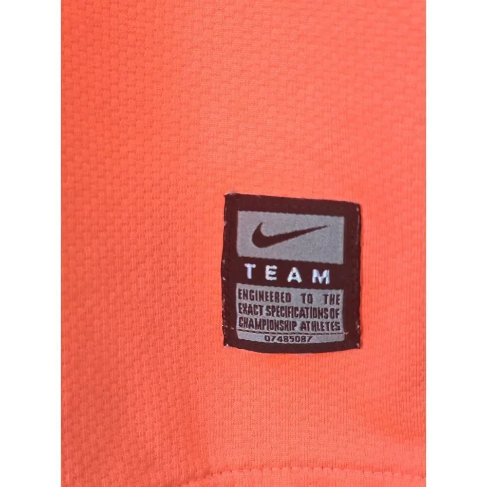 Nike FC Barcelona Messi 10 2009 Away Jersey Orange Shirt Size S Vintage Y2K